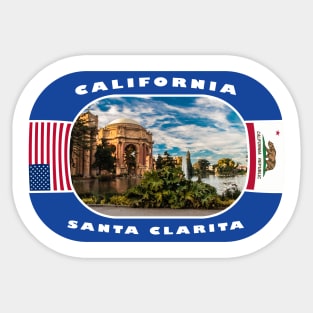 California, Santa Clarita City, USA Sticker